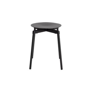 Petite Friture, Fromme Stappelbarer Hocker / Aluminium - Petite Friture schwarz en metall, Stappelbarer Hocker Fromme metall schwarz / Aluminium - Petite Friture schwarz en metall