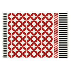 Gan, Kilim Catania Teppich / 240 x 170 cm - Gan rot en textil, Teppich Kilim Catania textil rot / 240 x 170 cm - Gan rot en textil