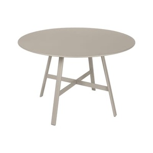 Fermob, Runder Tisch So?O metall beige / Ø 117 cm - 6 Personen - Fermob beige en metall, Runder Tisch So?O metall beige / Ø 117 cm - 6 Personen - Fermob beige en metall