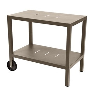 Fermob, Fermob Quiberon Beistelltisch muskat, Ablage Quiberon metall beige / Grillablage - Fermob beige en metall