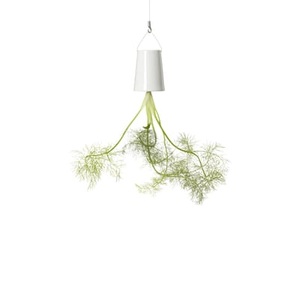 Boskke, Hänge-Blumenkasten Sky Small keramik weiß / Keramik - H 13 cm - Boskke weiß en keramik, Hänge-Blumenkasten Sky Small keramik weiß / Keramik - H 13 cm - Boskke weiß en keramik