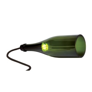 L´ATELIER DU VIN, Bouteille Torche Tischleuchte / Tischlampe - LED - L'Atelier du Vin grün en glas, Tischleuchte Bouteille Torche LED glas grün / Tischlampe - LED - L'Atelier du Vin grün en glas