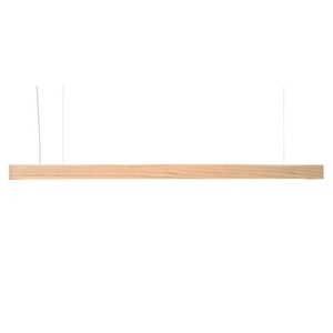 Tunto, Led40 Pendelleuchte / L 160 cm - Eiche - Tunto holz natur en holz, Pendelleuchte Led40 holz natur / L 160 cm - Eiche - Tunto holz natur en holz