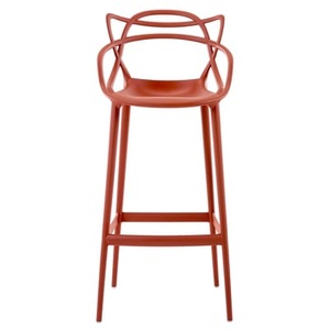 KARTELL, Kartell-Masters Hocker 75cm, Rust, KARTELL - Barhocker MASTERS STOOL - / rostbraun - Kunststoff - 50/52/109 cm