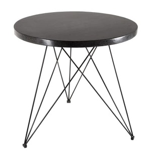 Serax, Sticchite Runder Tisch / Ø 80 cm - Terrazzo - Serax schwarz en metall/stein, Runder Tisch Sticchite metall stein schwarz / Ø 80 cm - Terrazzo - Serax schwarz en stein