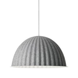 Muuto, Under the bell Schalldämpfende Hängelampe schalldämpfend - Ø 82 cm - Muuto grau en textil, Schalldämpfende Hängelampe Under the bell textil grau schalldämpfend - Ø 82 cm - Muuto grau en textil