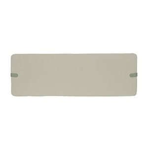 Fermob, Bank-Sitzkissen Color Mix textil weiß beige / 106 x 35 cm - Fermob weiß en textil, Bank-Sitzkissen Color Mix textil weiß beige / 106 x 35 cm - Fermob beige en textil