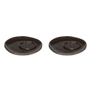 Serax, Untertasse pour tasse à espresso La Mère keramik braun / 2er-Set - Serax braun en keramik, Untertasse pour tasse à espresso La Mère keramik braun / 2er-Set - Serax braun en keramik
