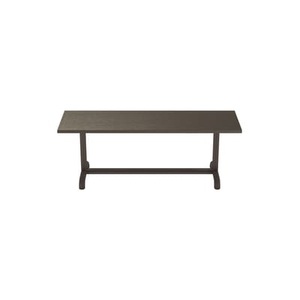 Petite Friture, Unify Bank / L 125 cm - Eiche - Petite Friture grau en holz, Bank Unify holz grau / L 125 cm - Eiche - Petite Friture grau en holz