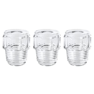 Diesel living with Seletti, Glas Machine Collection glas transparent / H 10 cm - 3er Set - Diesel living with Seletti transparent en glas, Glas Machine Collection glas transparent / H 10 cm - 3er Set - Diesel living with Seletti transparent en glas