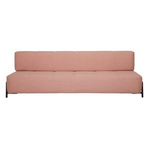 Northern, Daybe Schlafcouch / L 190 cm - Northern rosa en textil, Schlafcouch Daybe textil rosa / L 190 cm - Northern rosa en textil
