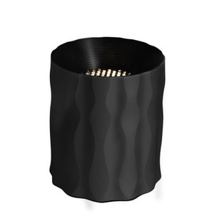 Artemide, Artemide Fiamma 15 Tisch- und Bodenleuchte schwarz, Tischleuchte Fiamma metall schwarz / LED - H 16 cm - Artemide schwarz en metall