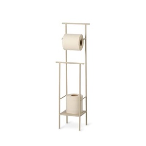 ferm living, Dora Toilettenpapierhalterung / Metall - Ferm Living beige en metall, Toilettenpapierhalterung Dora metall beige / Metall - Ferm Living beige en metall