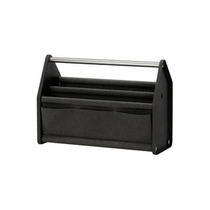 Vitra, Locker Box Korb / Tragbarer Büro-Ordnungshelfer - Stoff / L 46,5 cm - Vitra schwarz en textil, Korb Locker Box textil schwarz / Tragbarer Büro-Ordnungshelfer - Stoff / L 46,5 cm - Vitra schwarz en textil