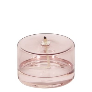 ENOstudio, Olie Öllampe / Ø 10 cm x H 6,5 cm - ENOstudio rosa en glas, Öllampe Olie glas rosa / Ø 10 cm x H 6,5 cm - ENOstudio rosa en glas