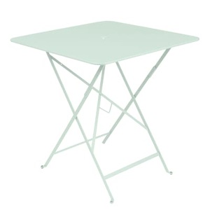 Fermob, Bistro Klapptisch / 71 x 71 cm - Loch für den Sonnenschirm - Fermob grün en metall, Klapptisch Bistro metall grün / 71 x 71 cm - Loch für den Sonnenschirm - Fermob grün en metall