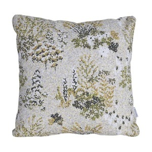 Fermob, Outdoor-Kissen Bouquet sauvage - Pixels textil grau / 44 x 44 cm - Fermob en, Outdoor-Kissen Bouquet sauvage - Pixels textil grau / 44 x 44 cm - Fermob en