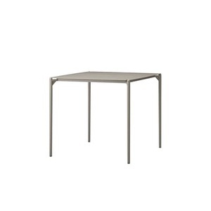 Aytm, Novo quadratischer Tisch / 80 x 80 cm - Metall - AYTM beige en metall, quadratischer Tisch Novo metall beige / 80 x 80 cm - Metall - AYTM beige en metall