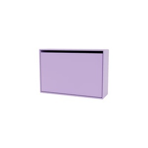 Montana, Schuhschrank Hide holz violett / B 69,6 x H 46,8 x Prof. 20 cm - MONTANA en, Schuhschrank Hide holz violett / B 69,6 x H 46,8 x Prof. 20 cm - MONTANA en