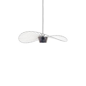 Petite Friture, Pendelleuchte Vertigo corian schwarz Klein / Ø 110 cm - Petite Friture schwarz en corian, Pendelleuchte Vertigo corian schwarz Klein / Ø 110 cm - Petite Friture schwarz en corian