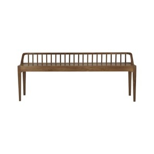 Ethnicraft, Bank Spindle holz braun / 150 cm - Recyceltes Teakholz - Ethnicraft en, Bank Spindle holz braun / 150 cm - Recyceltes Teakholz - Ethnicraft en