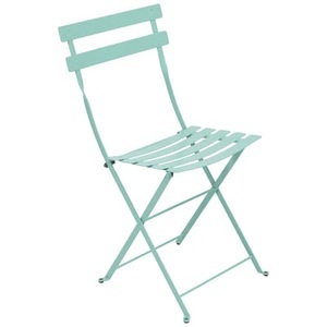 Fermob, Fermob Bistro Stuhl lagunenblau, Klappstuhl Bistro metall blau / Metall - Fermob blau en metall
