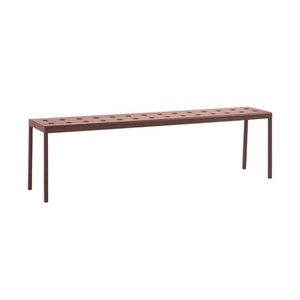 Hay, Balcony Bank / L 165 cm - Stahl - Hay rot en metall, Bank Balcony metall rot / L 165 cm - Stahl - Hay rot en metall
