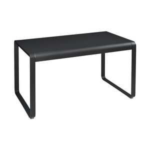 Fermob, Bellevie rechteckiger Tisch / 140 x 80 cm - Metall - Fermob schwarz en metall, rechteckiger Tisch Bellevie metall schwarz / 140 x 80 cm - Metall - Fermob schwarz en metall