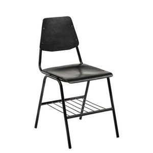Serax, Studio Simple Stuhl / Metall & Eiche - Serax schwarz en metall/holz, Stuhl Studio Simple metall holz schwarz / Metall & Eiche - Serax schwarz en holz