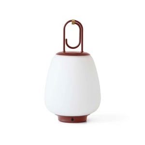&tradition, Lucca SC51 Lampe ohne Kabel / LED - Mundgeblasenes Glas - &tradition rot en glas, Kabellose, wiederaufladbare Außenlampe Lucca SC51 LED glas rot / LED - Mundgeblasenes Glas - &tradition rot en glas