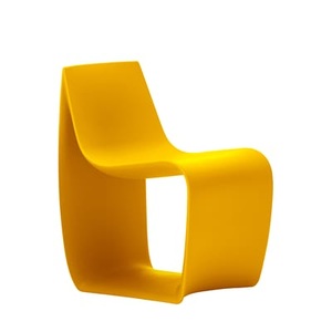 MDF Italia, Kindersessel Sign Baby plastikmaterial gelb / Polyäthylen - MDF Italia gelb en plastikmaterial, Kindersessel Sign Baby plastikmaterial gelb / Polyäthylen - MDF Italia gelb en plastikmaterial