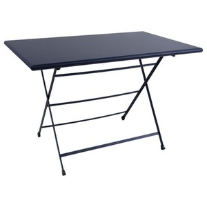 Emu, Emu Arc en Ciel Klapptisch rechteckig, Klapptisch Arc en Ciel metall blau / 110 x 70 cm - Emu blau en metall