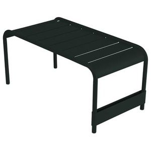 Fermob, Fermob Luxembourg Couchtisch und Bank, Couchtisch Luxembourg metall schwarz - Fermob schwarz en metall
