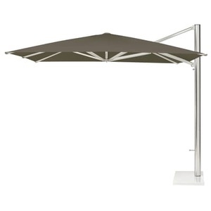 Emu, Shade Freiarmschirm / mit seitlichem Fuß - 320 x 300 cm - Emu beige en metall/textil, Freiarmschirm Shade metall textil beige / mit seitlichem Fuß - 320 x 300 cm - Emu beige en textil