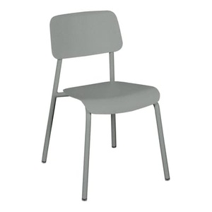 Fermob, Studie Stapelbarer Stuhl / Aluminium - Fermob en, Stapelbarer Stuhl Studie metall grau / Aluminium - Fermob en