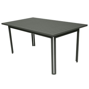 Fermob, rechteckiger Tisch Costa metall grün grau / 160 x 80 cm - Fermob grün en metall, rechteckiger Tisch Costa metall grün grau / 160 x 80 cm - Fermob grau en metall