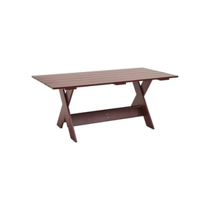 Hay, rechteckiger Tisch Crate Outdoor holz rot / Gerrit Rietveld (1934 - 180 x 89,5 cm - Hay en, rechteckiger Tisch Crate Outdoor holz rot / Gerrit Rietveld (1934 - 180 x 89,5 cm - Hay en
