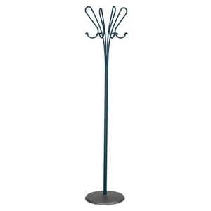 Fermob, Accroche-Cœurs Kleiderständer mit Fuß / Metall - H 174 cm / Neuauflage des Originalmodells aus dem Jahr 1993 - Fermob blau en metall, Kleiderständer mit Fuß Accroche-C?urs metall blau / Metall - H 174 cm / Neuauflage des Originalmodells aus dem Jahr 1993 - Fermob blau en metall