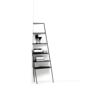 Mogg, Mama' small Eck-Regal / Trompe l?oeil-Effekt - H 166 cm - Mogg schwarz en metall, Eck-Regal Mama' small metall schwarz / Trompe l?oeil-Effekt - H 166 cm - Mogg schwarz en metall