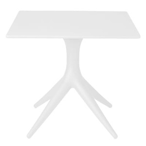 Driade, App quadratischer Tisch / 80 x 80 cm - Driade weiß en plastikmaterial, quadratischer Tisch App plastikmaterial weiß / 80 x 80 cm - Driade weiß en plastikmaterial