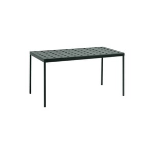 Hay, Balcony rechteckiger Tisch / 144 x 76 cm - Stahl - Hay grün en metall, rechteckiger Tisch Balcony metall grün / 144 x 76 cm - Stahl - Hay grün en metall