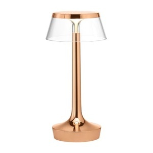 Flos, Schnurlosleuchte Bon Jour Unplugged plastikmaterial transparent / LED - mit Micro-USB-Ladekabel - Flos transparent en plastikmaterial, Schnurlosleuchte Bon Jour Unplugged plastikmaterial transparent / LED - mit Micro-USB-Ladekabel - Flos transparent en plastikmaterial