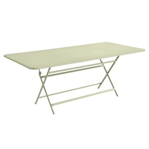 Fermob, Caractère Klapptisch / 90 x 190 cm - für 8-10 Personen - Fermob grün en metall, Klapptisch Caractère metall grün / 90 x 190 cm - für 8-10 Personen - Fermob grün en metall