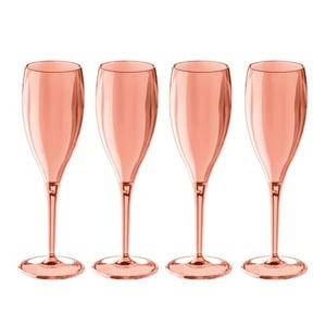 Koziol, Sektgläser Cheers NO. 1 plastikmaterial rosa / Kunststoff - 4er-Set - Koziol rosa en plastikmaterial, Sektgläser Cheers NO. 1 plastikmaterial rosa / Kunststoff - 4er-Set - Koziol rosa en plastikmaterial