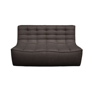 Ethnicraft, N701 Sofa / L 140 cm - Stoff - Ethnicraft grau en textil, Sofa N701 textil grau / L 140 cm - Stoff - Ethnicraft grau en textil