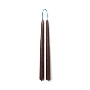 ferm living, Dipped Langkerze / 2er-Set - h 30 cm - Ferm Living braun en wachs, Langkerze Dipped wachs braun / 2er-Set - h 30 cm - Ferm Living braun en wachs