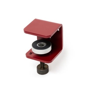 TIPTOE, Bracket Wandhalter / Mit Schraubzwinge - Um ein Regal zu gestalten - TIPTOE blau en metall, Wandhalter Bracket metall rot / Mit Schraubzwinge - Um ein Regal zu gestalten - TIPTOE rot en metall