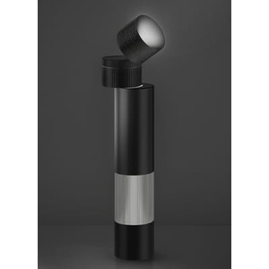 Artemide, Objective Tischleuchte LED / H 37 cm - Artemide schwarz en metall, Tischleuchte Objective LED metall schwarz LED / H 37 cm - Artemide schwarz en metall