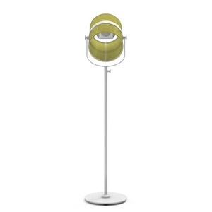 Maiori, Outdoor-Solarstehleuchte La Lampe Paris LED metall textil weiß gelb / kabellos - Maiori weiß en metall, Outdoor-Solarstehleuchte La Lampe Paris LED metall textil weiß gelb / kabellos - Maiori gelb en textil