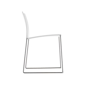 MDF Italia, Stapelbarer Stuhl M1 plastikmaterial weiß - MDF Italia weiß en plastikmaterial, Stapelbarer Stuhl M1 plastikmaterial weiß - MDF Italia weiß en plastikmaterial